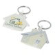 Picture of ECO RECYCLED HOUSE SHAPE KEYRING