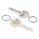 Picture of ECO RECYCLED KEY SHAPE KEYRING