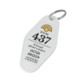 Picture of ECO RECYCLED RETRO HOTEL FOB KEYRING