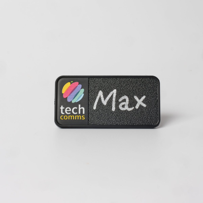 Picture of CHALKBOARD NAME BADGE - RIGHT WINDOW - COMBO CLIP
