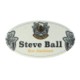 Picture of ECO RECYCLED OVAL ESSENTIAL NAME BADGE