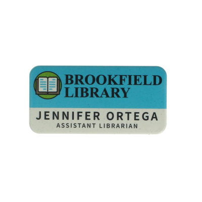 Picture of ESSENTIAL NAME BADGE - RECTANGULAR - MAGNET