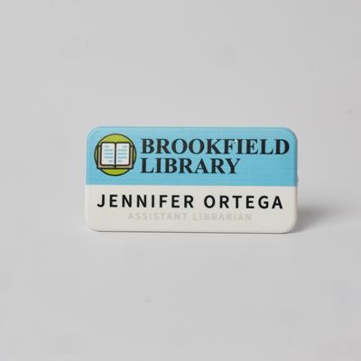 Picture of ALWAYS RECYCLED ESSENTIAL NAME BADGE – RECTANGULAR.