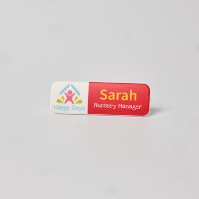 Picture of ALWAYS RECYCLED ESSENTIAL NAME BADGE – SLIM RECTANGULAR.