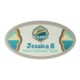 Picture of ECO RECYCLED OVAL SELECT NAME BADGE