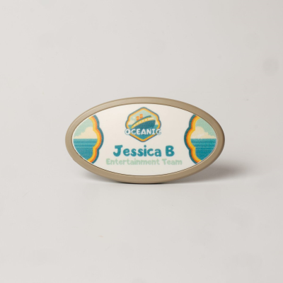 Picture of SELECT NAME BADGE - OVAL - MAGNET