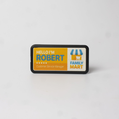 Picture of SELECT NAME BADGE - RECTANGULAR - MAGNET