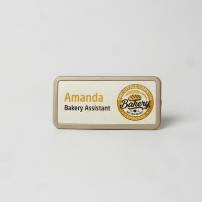 Picture of ALWAYS RECYCLED SELECT NAME BADGE – RECTANGULAR