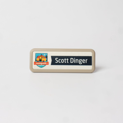 Picture of SELECT NAME BADGE - SLIM RECTANGULAR - MAGNET
