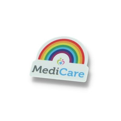 Picture of RAINBOW BADGE.