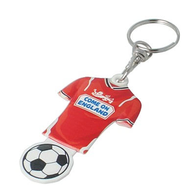 Picture of SHIRT SHAPE TROLLEY STICK KEYRING.