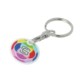 EURO TROLLEY COIN KEYRING image 2