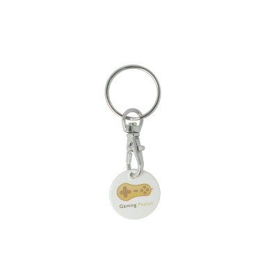 Picture of 2 EURO TROLLEY COIN KEYRING
