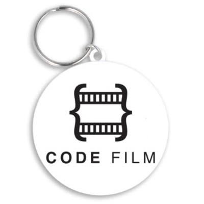 Picture of 55MM ROUND KEYRING.