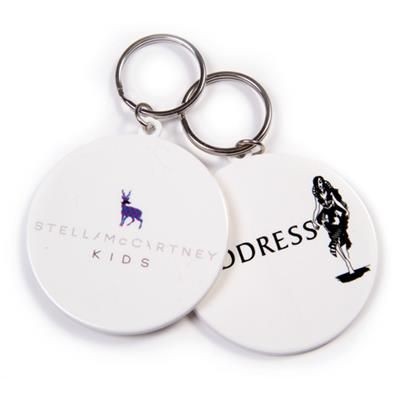 Picture of RECYCLED 55MM CIRCLE KEYRING