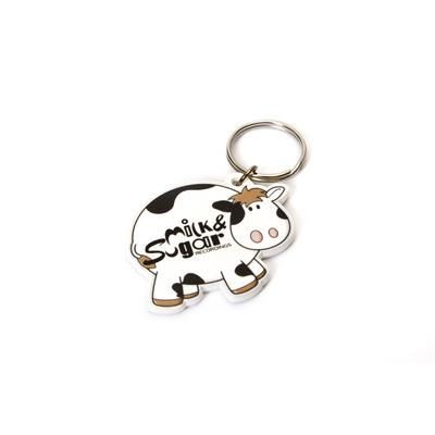 Picture of RECYCLED SHAPE KEYRING.