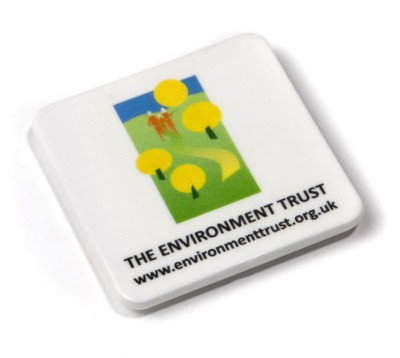 Picture of RECYCLED 45MM SQUARE FRIDGE MAGNET.