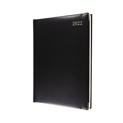 Picture of COLLINS CLASSIC MANAGER DAY TO PAGE APPOINTMENT DIARY in Black.