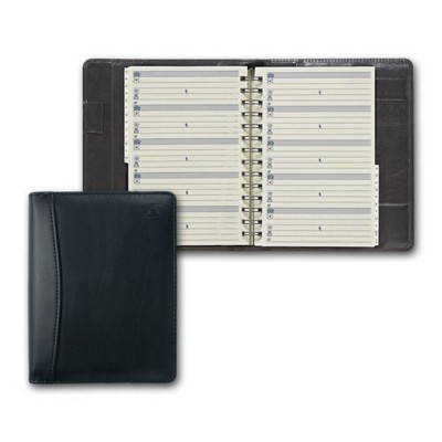 Picture of COLLINS ELITE COMPACT PHONE & ADDRESS BOOK in Black.