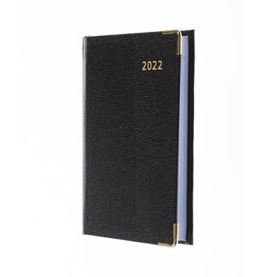 Picture of COLLINS BUSINESS POCKET REGAL WEEK TO VIEW DIARY with Pencil in Black.