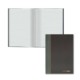 Picture of COLLINS IDEAL A4 FEINT RULED CASE BOUND NOTE BOOK in Black
