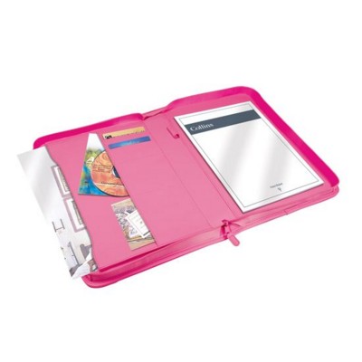 Picture of COLLINS PORTFOLIO ZIP AROUND CONFERENCE FOLDER in Fuchsia