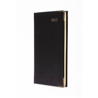 Picture of COLLINS CLASSIC SLIMCHART WEEK TO VIEW APPOINTMENT DIARY in Black.