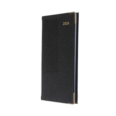 Picture of COLLINS BUSINESS POCKET SLIMCHART WEEKLY NOTES DIARY in Black