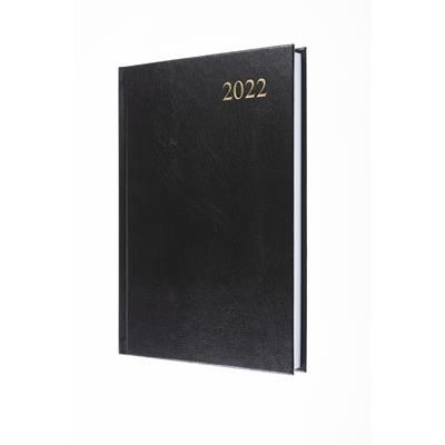 Picture of COLLINS ESSENTIAL A5 DAY PAGE DIARY in Black.