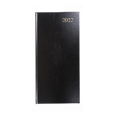 Picture of COLLINS ESSENTIAL SLIMCHART DIARY in Black.