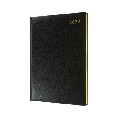 Picture of COLLINS QUARTO BUSINESS WEEK APPOINTMENT DIARY in Black