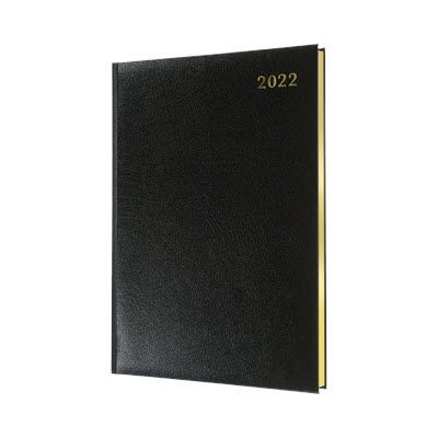 Picture of COLLINS QUARTO BUSINESS WEEK APPOINTMENT DIARY in Black.