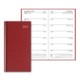 Picture of COLLINS ESSENTIAL SLIMCHART DIARY in Burgundy
