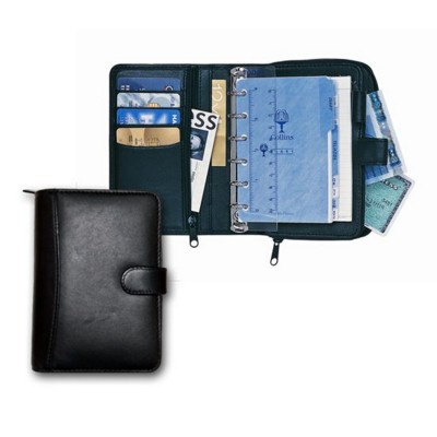 Picture of COLLINS STIRLING POCKET ORGANIZER in Black.