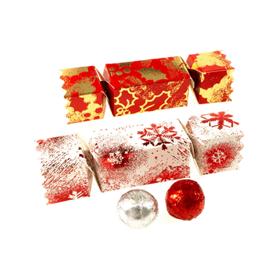 Picture of CHRISTMAS CRACKER LUXURY CHOCOLATE TRUFFLE BOX