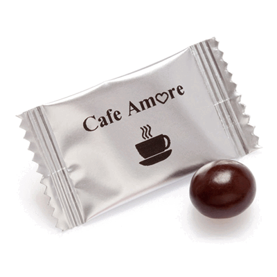 Picture of COFFEE BEANS  CHOCOLATE COATED SWEETS - PERSONALISED