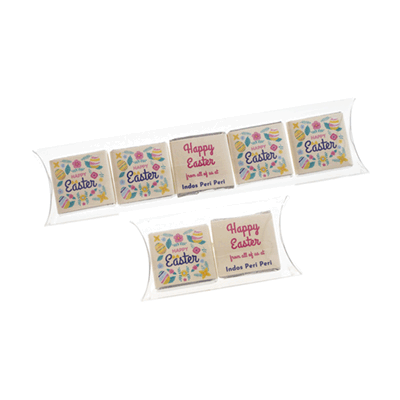 Picture of EASTER NEAPOLITAN CHOCOLATE ACETATE PILLOW PACK.