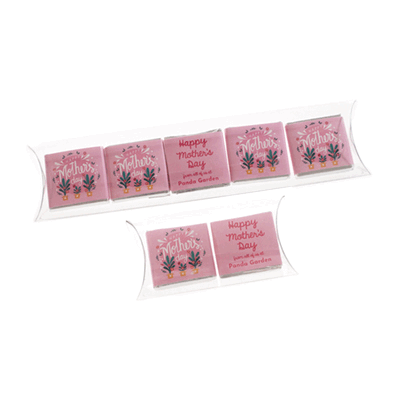 Picture of MOTHER'S DAY NEAPOLITAN CHOCOLATE ACETATE PILLOW PACK.