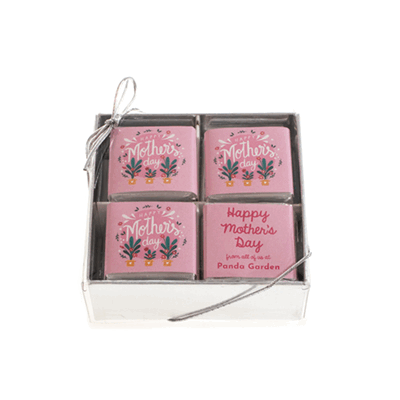Picture of MOTHER'S DAY 20 NEAPOLITAN CHOCOLATE GIFT BOX with Bow.