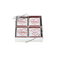 Picture of VALENTINES DAY 20 NEAPOLITAN CHOCOLATE LUXURY GIFT BOX with Clear Transparent Acetate Lids & Bows