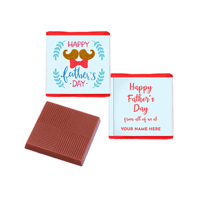 Picture of FATHER'S DAY NEAPOLITAN CHOCOLATE SQUARE.