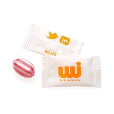 Picture of FRUIT BOILED SWEETS - PERSONALISED - Flow Pack, Flow Wrap