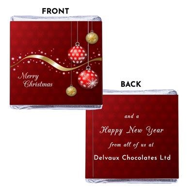 Picture of CHRISTMAS NEAPOLITAN CHOCOLATE in Red