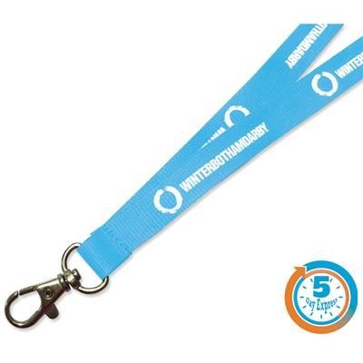 Picture of 5 DAY EXPRESS FLAT POLYESTER LANYARD