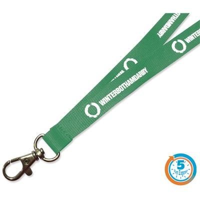 Picture of 5 DAY EXPRESS FLAT POLYESTER LANYARD with Safety Break