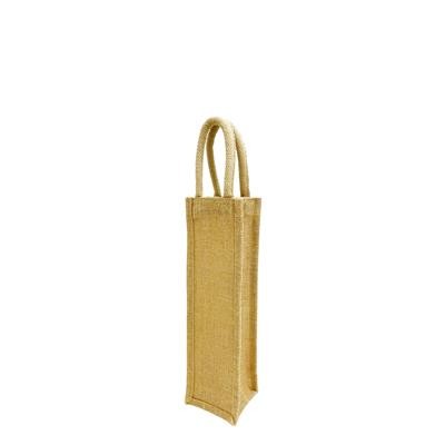 Picture of 1-BOTTLE ECO JUTE WINE BAG STURDY AND SIMPLE GIFT BAG