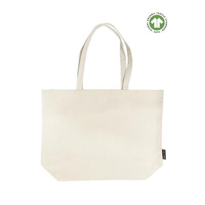 Picture of BUKINI 10OZ ORGANIC CANVAS ECO SHOPPER with Bottom Gusset & Medium Handles.