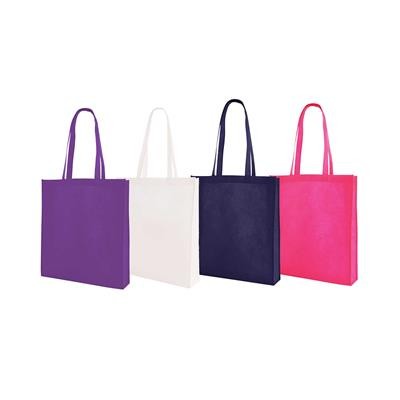 Picture of CHOROA 80GSM NON-WOVEN PP SHOPPER TOTE BAG with Full Gusset