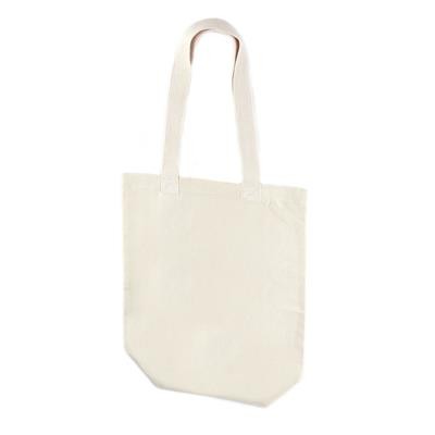 Picture of FARU NATURAL 100% CANVAS ECO SHOPPER 8OZ TOTE BAG with Bottom Gusset & Long Cotton Webbing Handles
