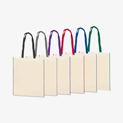 Picture of KASA 5OZ COTTON SHOPPER with Colour Handles & Trim